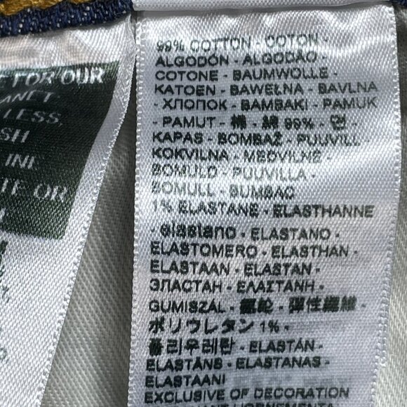 Levis Jeans Mens 537 29x32 Western Bootcut Dark Wash Mid Rise Denim NWT - Picture 10 of 12